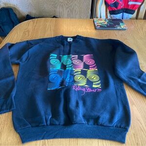 1989 Rolling Stones Steel WheelsTour Sweatshirt
